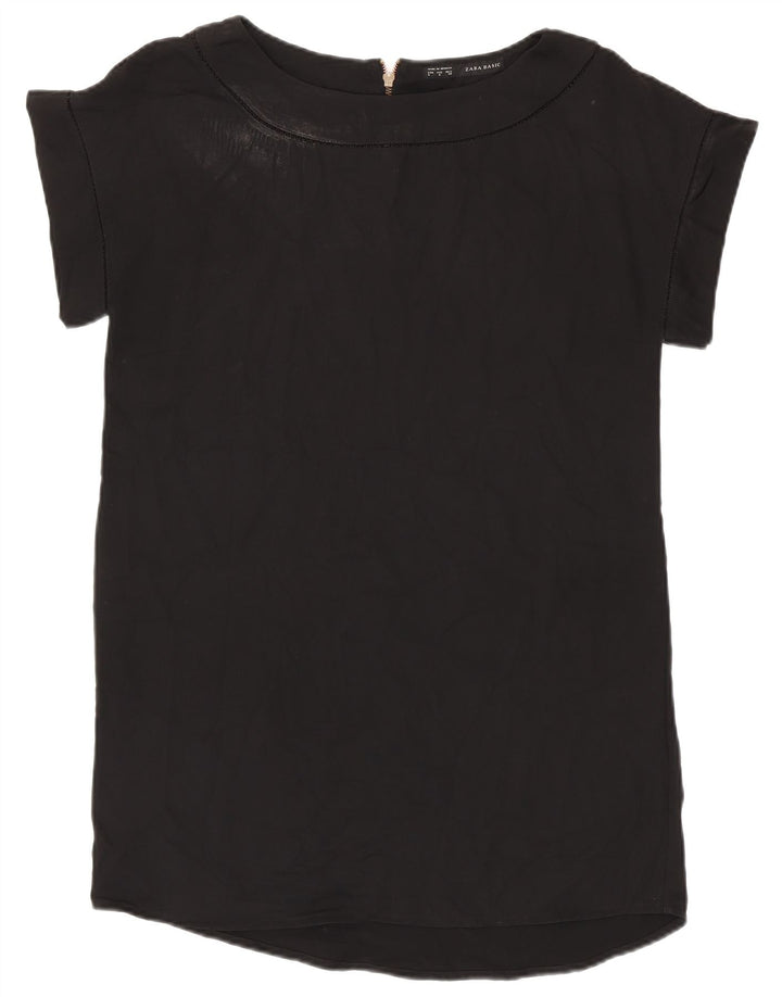 ZARA Dame Bluse Top UK 16 Large Sort