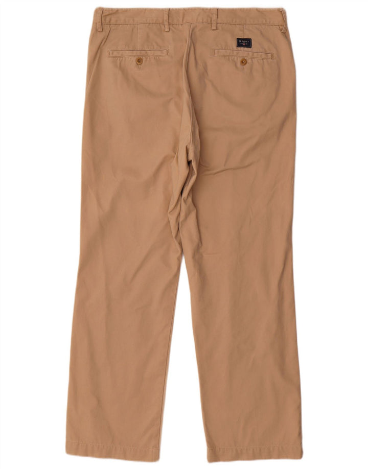 GANT Herre New Haven Regular Fit Straight Chino-bukser W35 L30 Beige