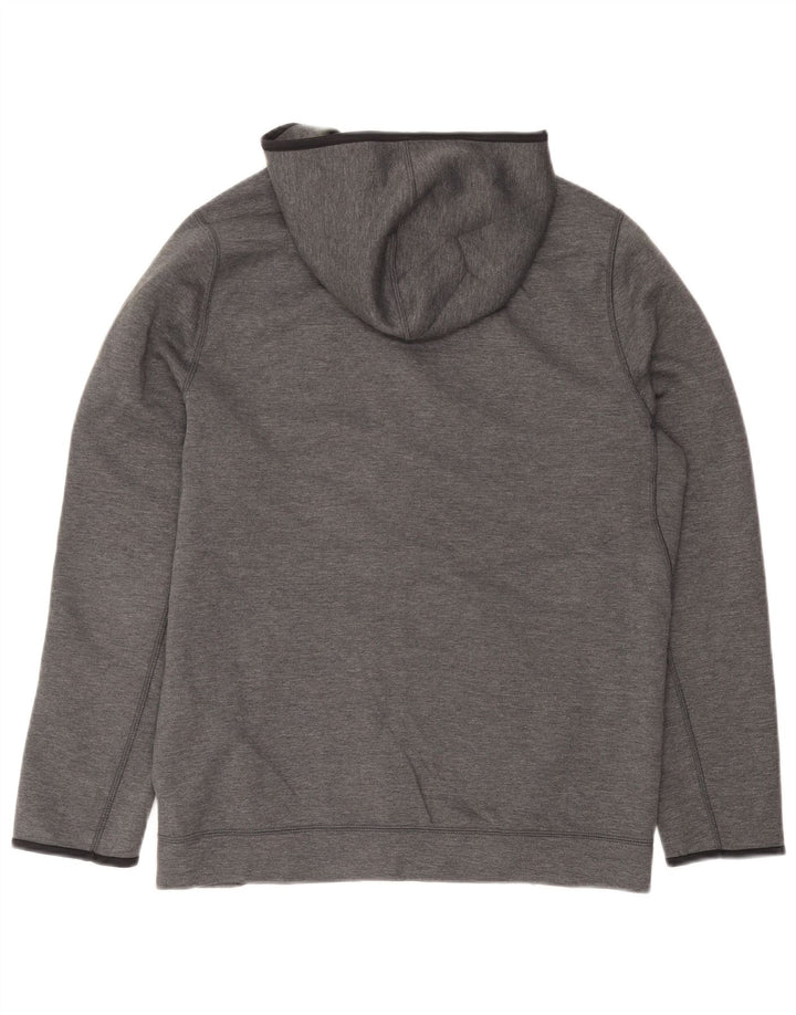 REEBOK Hættetrøje med lynlås til mænd mellemgrå polyester