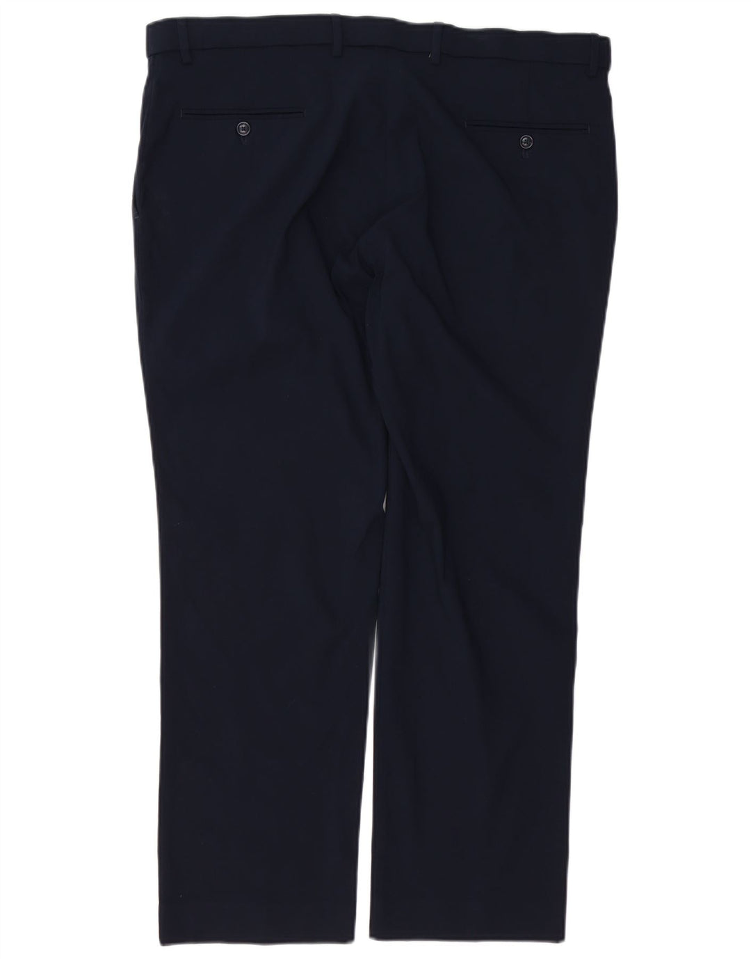 TOMMY HILFIGER Straight Chino-bukser til mænd W38 L29 Navy Blue Rayon