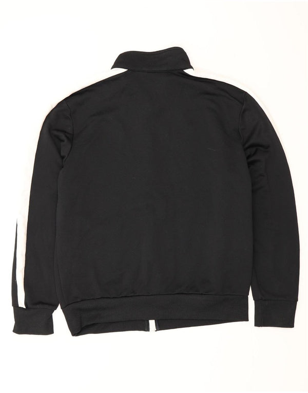 Puma Mens Tracksuit Top Jacket Medium Black Colourblock Polyester