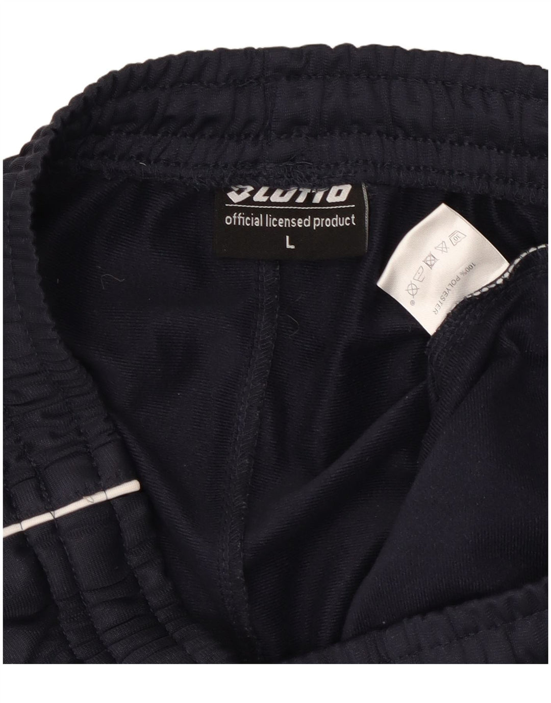 LOTTO Herre træningsdragt Bukser Joggers Large Navy Blue Polyester