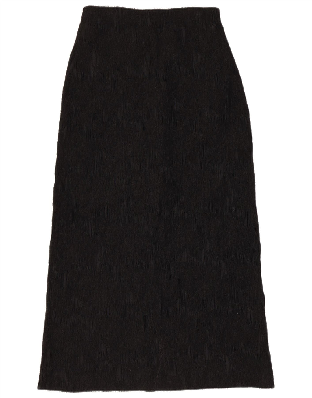 Sylvia Heise Dame Maxi Nederdel UK 12 Medium W28 Sort Viscose
