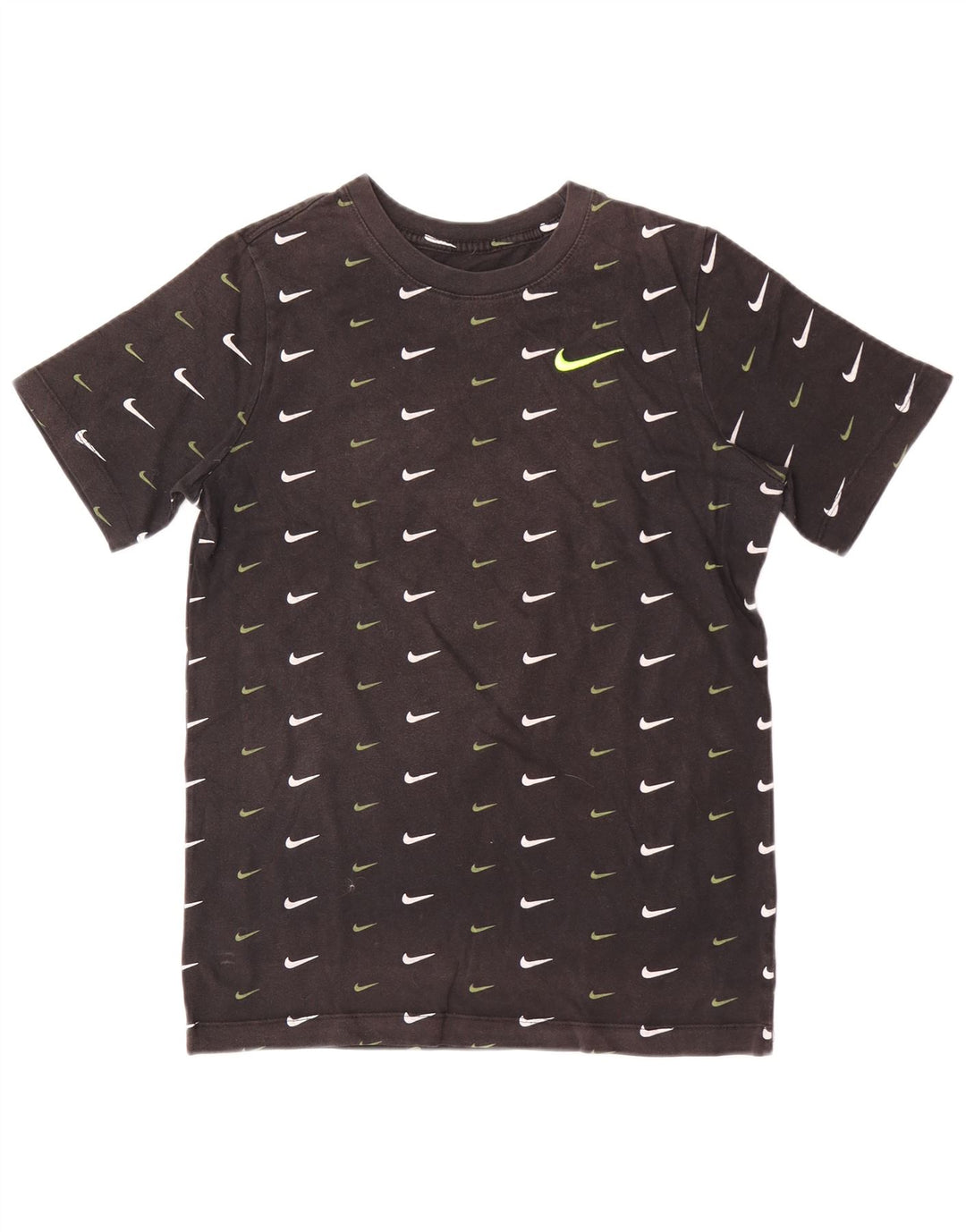 Nike Boys Grafisk T-Shirt Top 13-14 år XL Sort