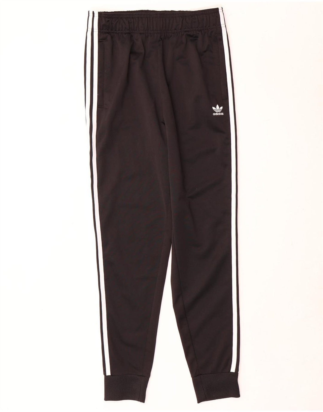 Adidas Drenge Træningsdragt Bukser Joggers 15-16 År Sort Polyester