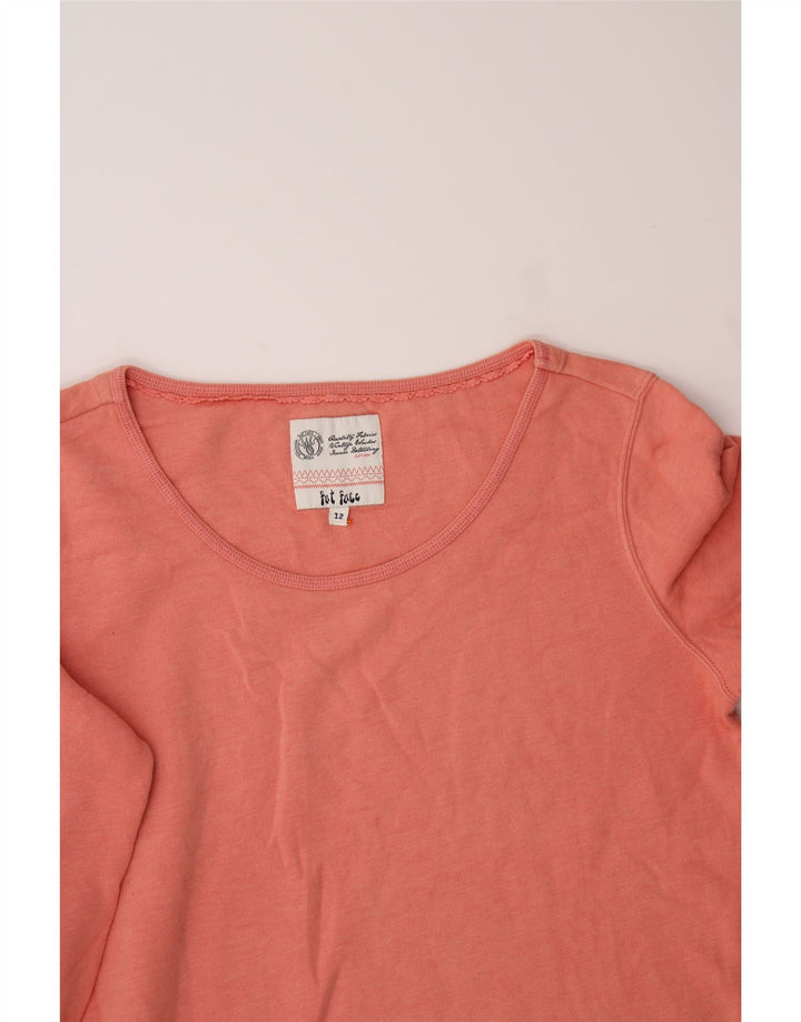 FAT FACE Womens Sweatshirt Jumper UK 12 Medium Pink Cotton Vintage Fat Face and Second-Hand Fat Face from Messina Hembry 