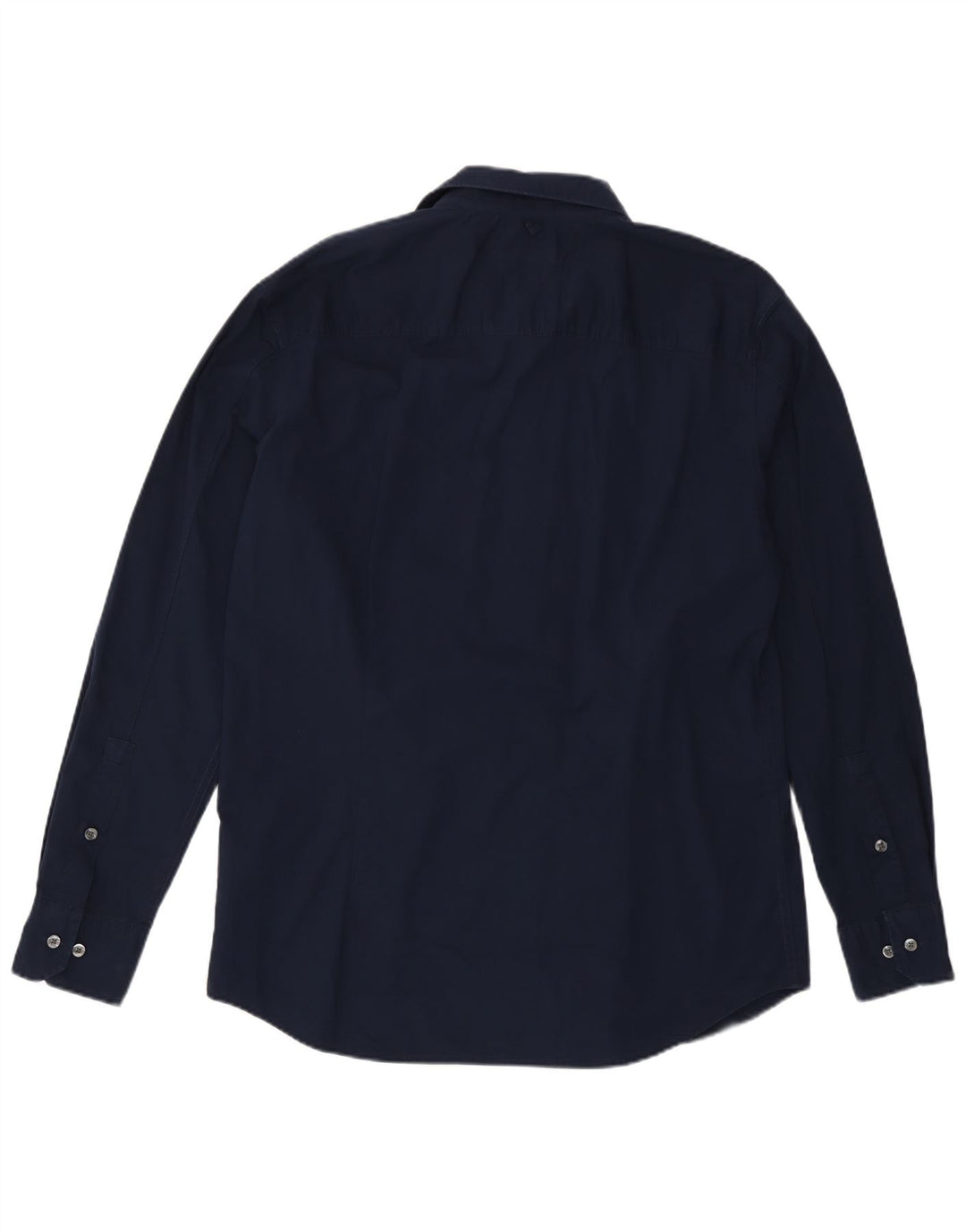 Tommy Hilfiger herre Slim Fit skjorte XL marineblå bomuld