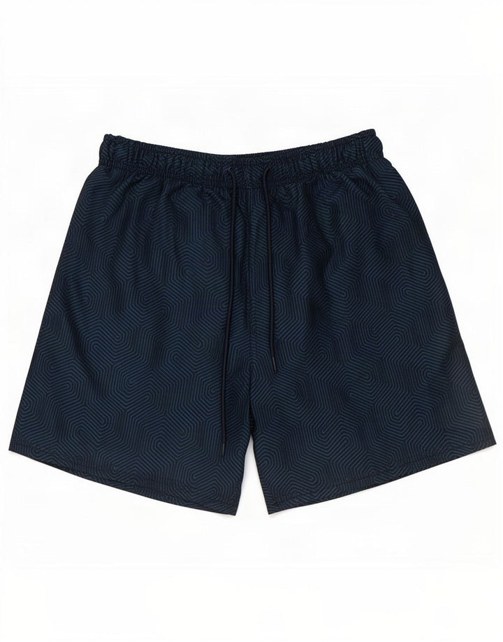 Mountain Warehouse Herre sportsshorts Små marineblå geometrisk polyester