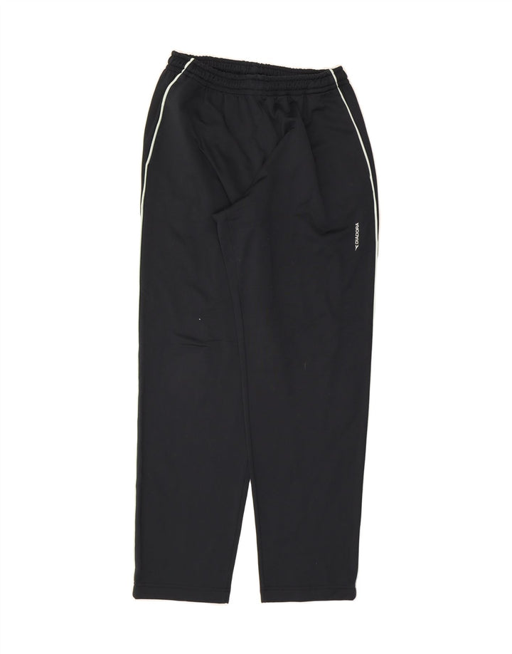 DIADORA Mens Tracksuit Trousers IT 50 Medium  Navy Blue Polyester Vintage Diadora and Second-Hand Diadora from Messina Hembry 