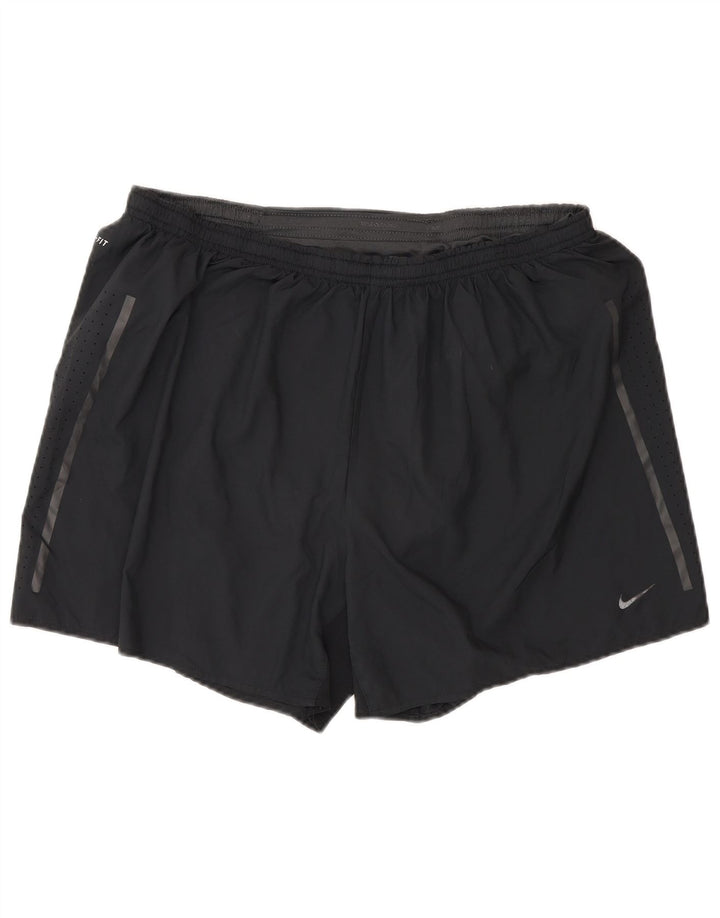 Nike herre sportsshorts XL sort polyester