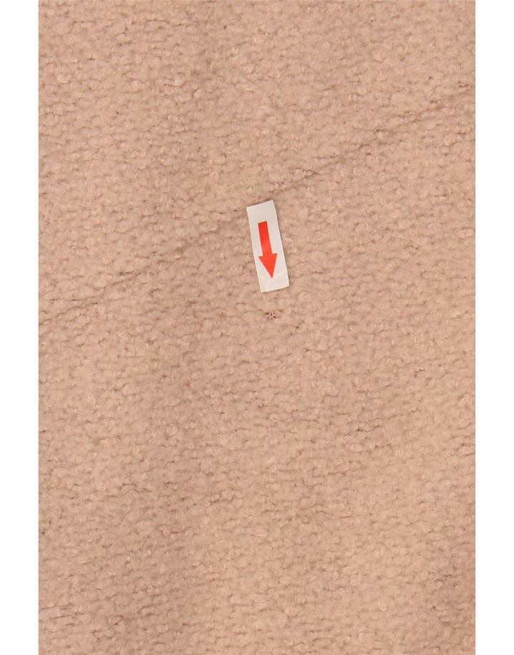 Marks & Spencer Åben overfrakke til kvinder UK 14 Large Pink Polyester