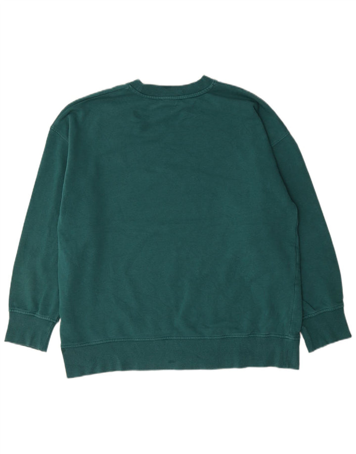 Zara Herre sweatshirt Jumper Medium Grøn Bomuld