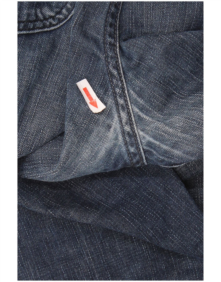 LEE Herre Daren Straight Jeans W36 L34 Blå Bomuld