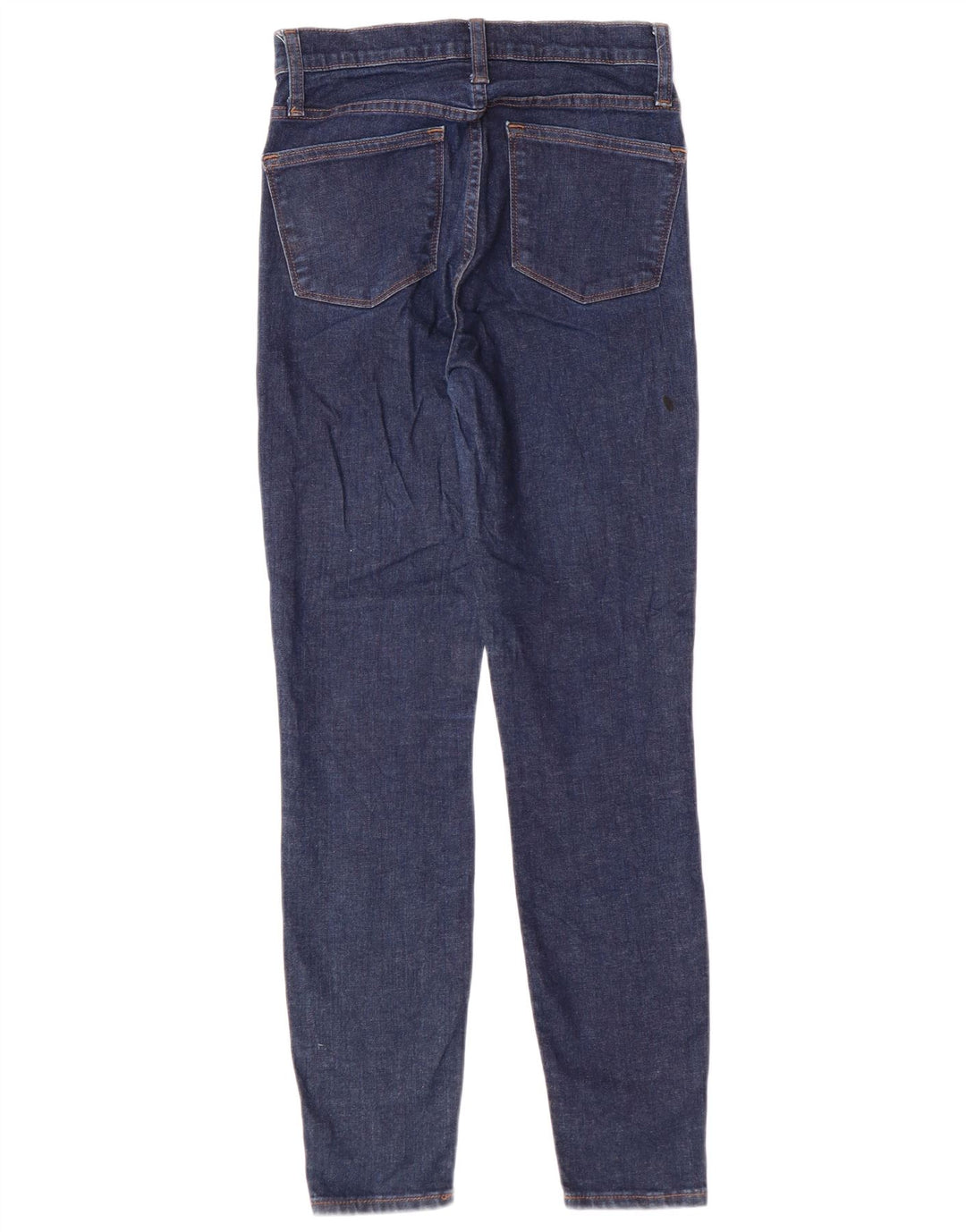 J. CREW Dametandstikker Højtaljede Skinny Jeans W26 L29 Marineblå Bomuld