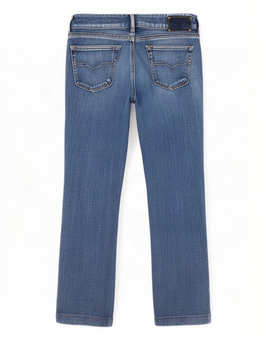 Diesel Dame Bootcut Jeans W30 L27 Blå Bomuld