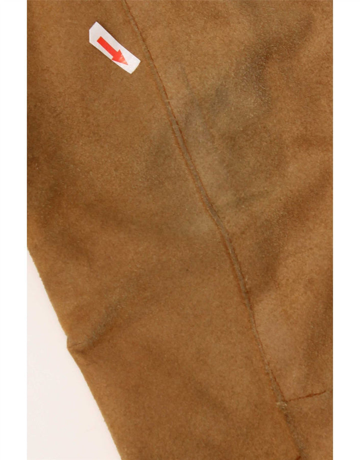 Conbipel Herre Ruskindsjakke IT 56 2XL Beige Læder