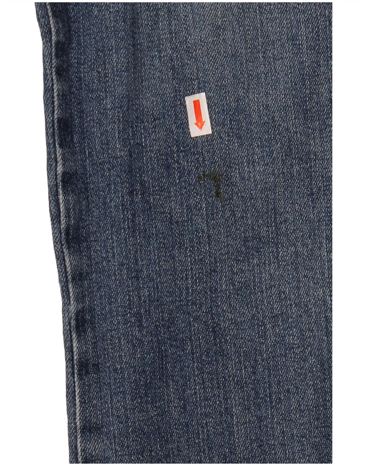 Wrangler Herre Texas Straight Jeans W32 L30 Blå Bomuld