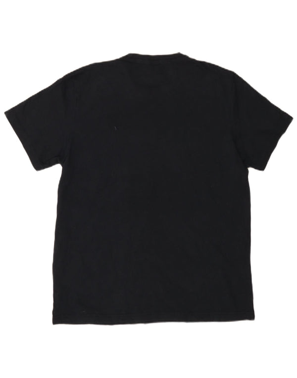 Paul Smith Herre grafisk T-shirt Top Medium Sort Bomuld