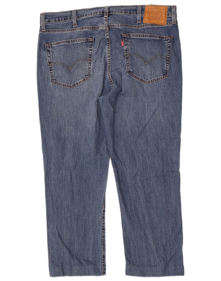 Levi's Herre 511 Slim Jeans W38 L26 Blå Bomuld