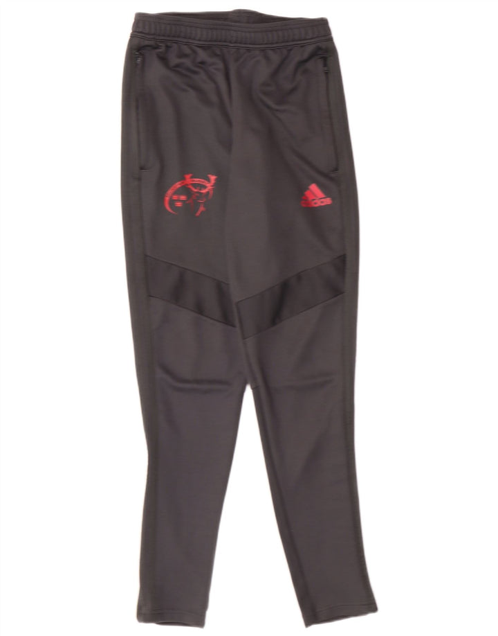 ADIDAS Herre Munster Rugby træningsdragt Bukser Joggers Lille sort polyester