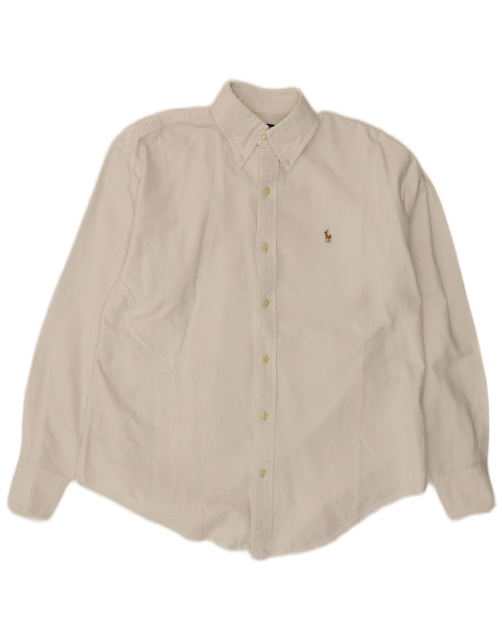 Ralph Lauren Herreskjorte Medium Hvid Bomuld