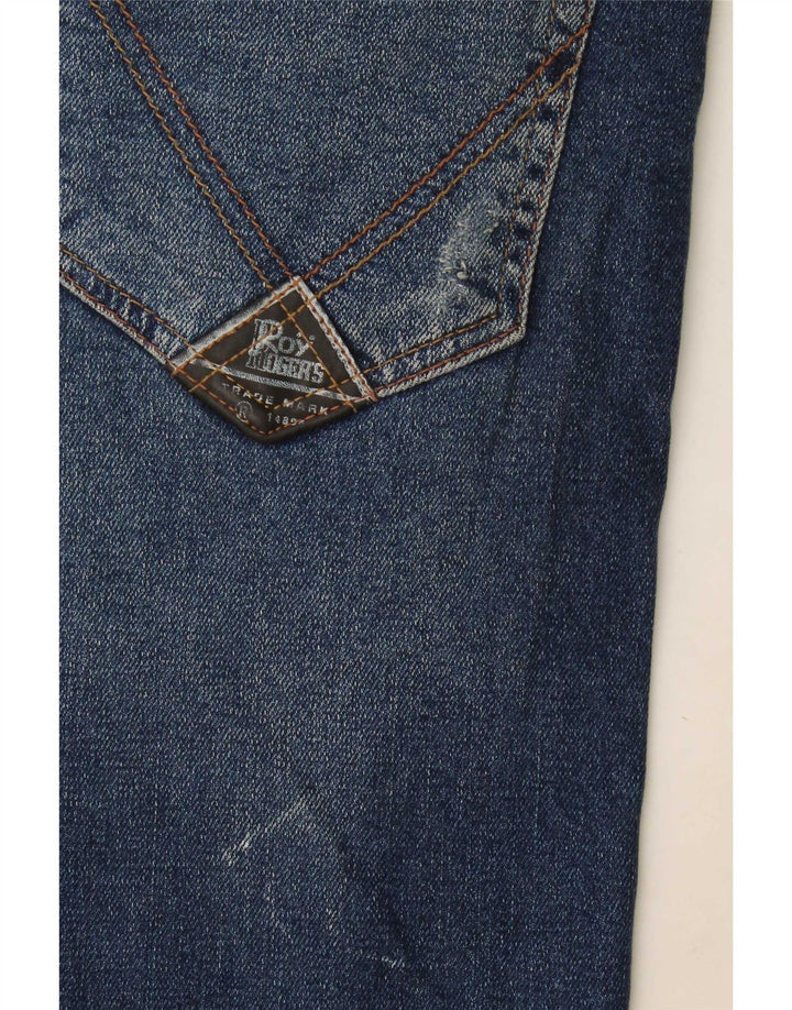Roy Rogers Dame Slim Jeans W38 L32 Blue Cotton