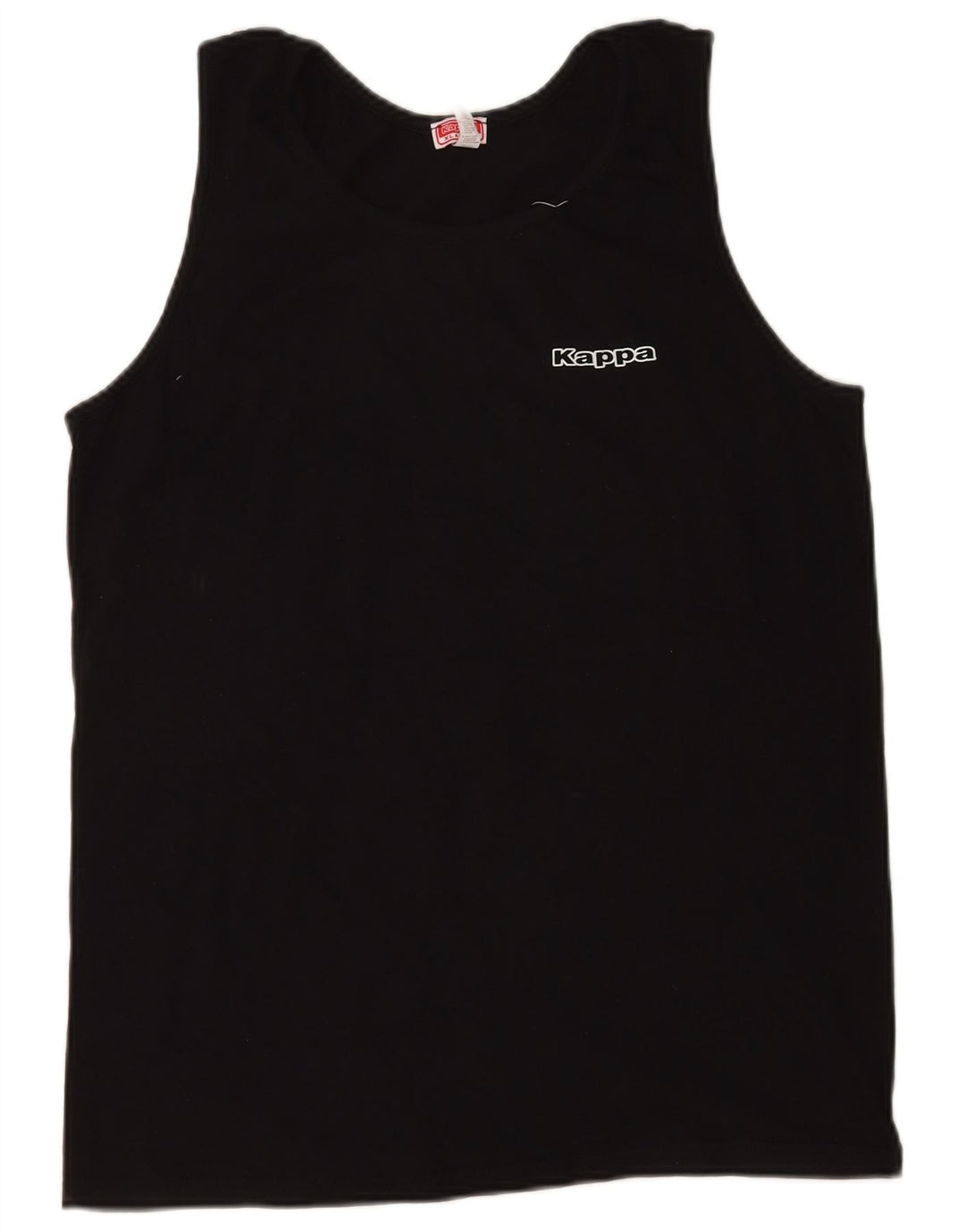 Kappa Herrevest Top XL Sort Bomuld