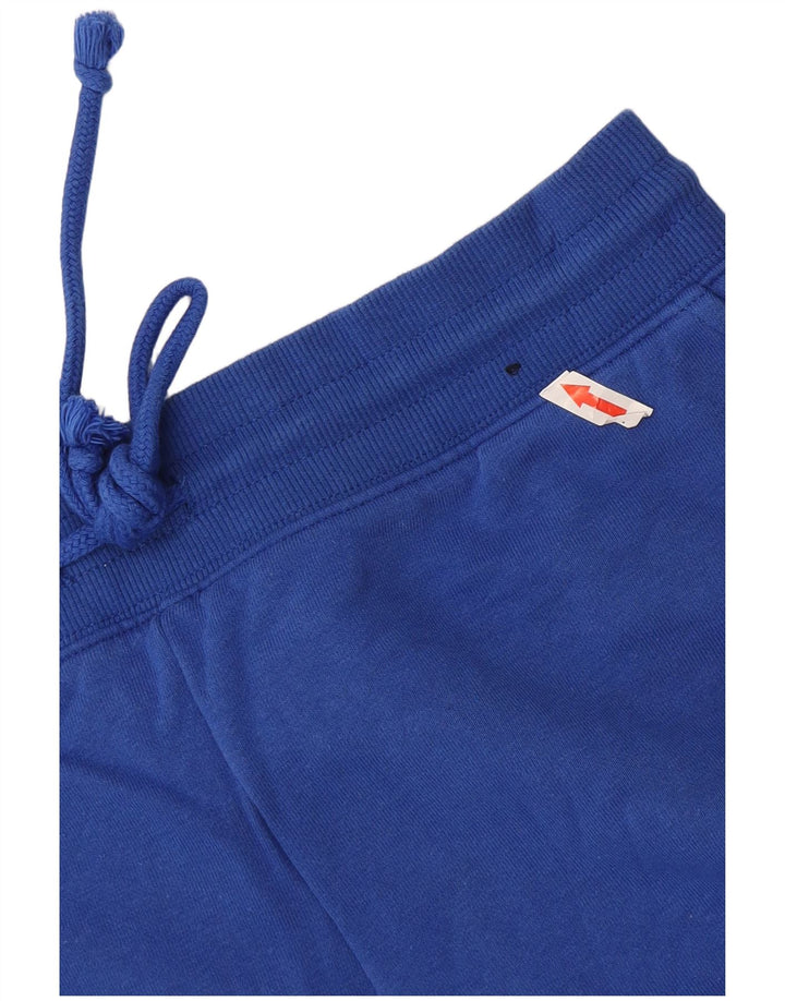 Marks & Spencer Sportsshorts til kvinder UK 12 Mellemblå bomuld