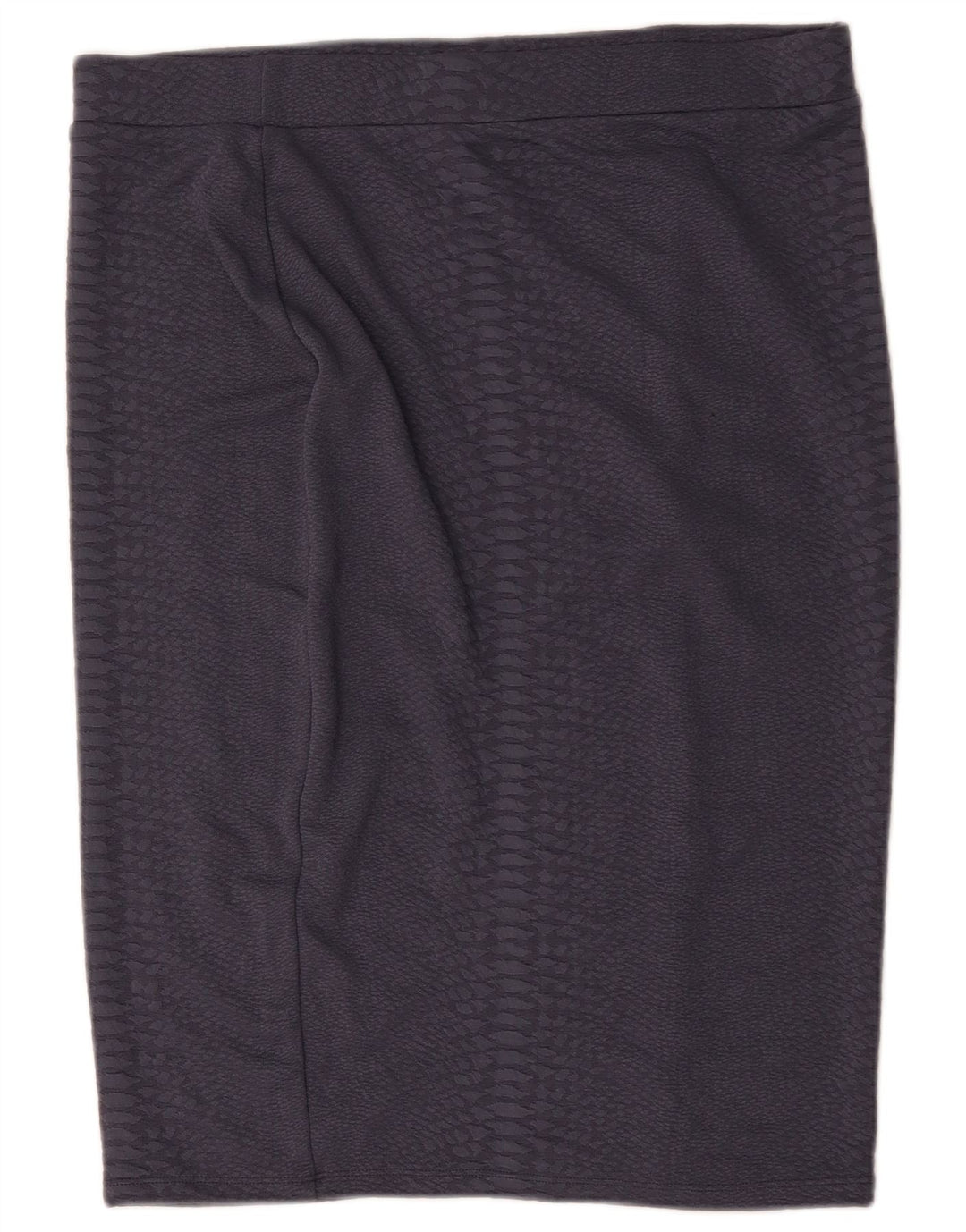 Marks & Spencer Pencil Nederdel til kvinder UK 18 XL W36 Grå polyester