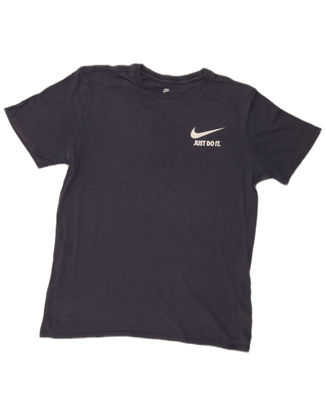 Nike grafisk T-shirt top til mænd, stor marineblå bomuld
