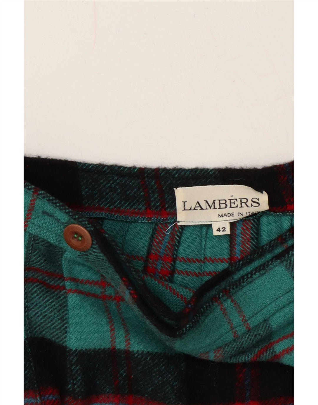 Lambers Womens Wrap Knife Plisseret nederdel IT 42 Medium W28 Turkis Check