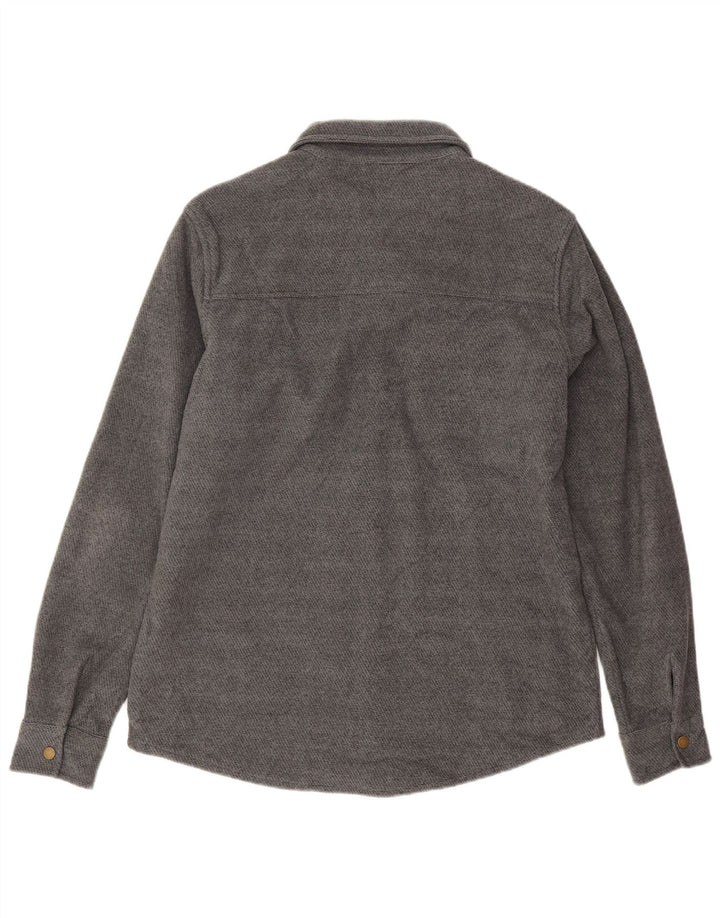 Mountain Warehouse Herre Flannel skjorte Medium Grey Flecked Polyester