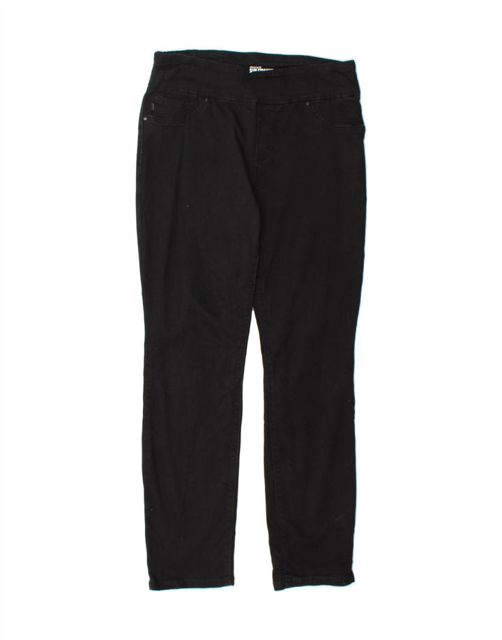 LEE Womens Petite Slim Straight Jeans US 8 Medium W26 L29 Black Cotton Vintage Lee and Second-Hand Lee from Messina Hembry 