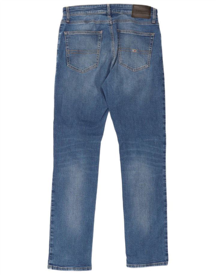 Tommy Hilfiger Herre Ryan Regular Straight Jeans W32 L32 Blå Bomuld