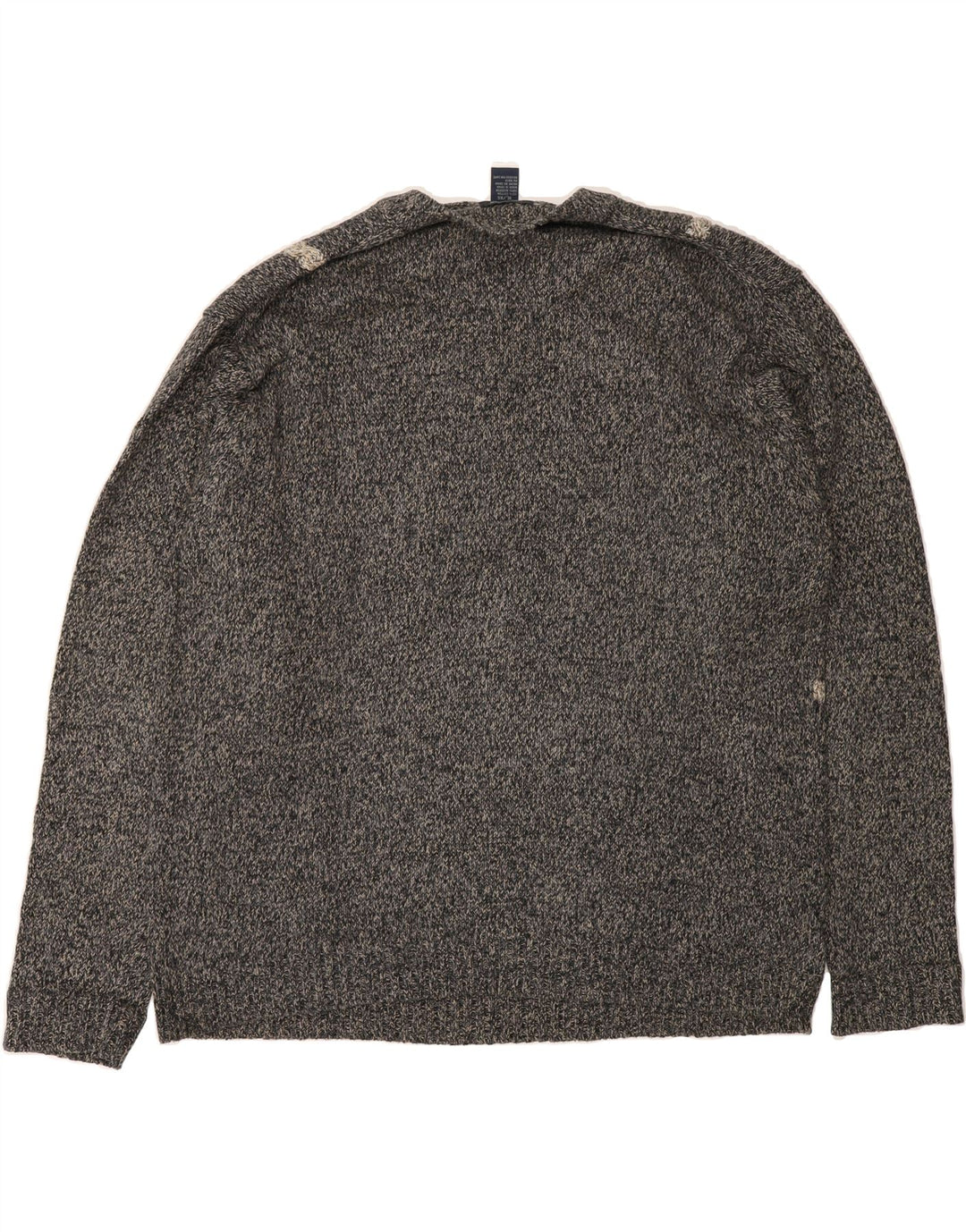 DOCKERS Mens Crew Neck Jumper Sweater XL Grey Check Cotton Vintage Dockers and Second-Hand Dockers from Messina Hembry 