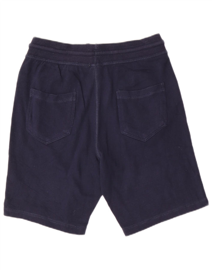 Benetton Herre Sportshorts Medium Navyblå Bomuld