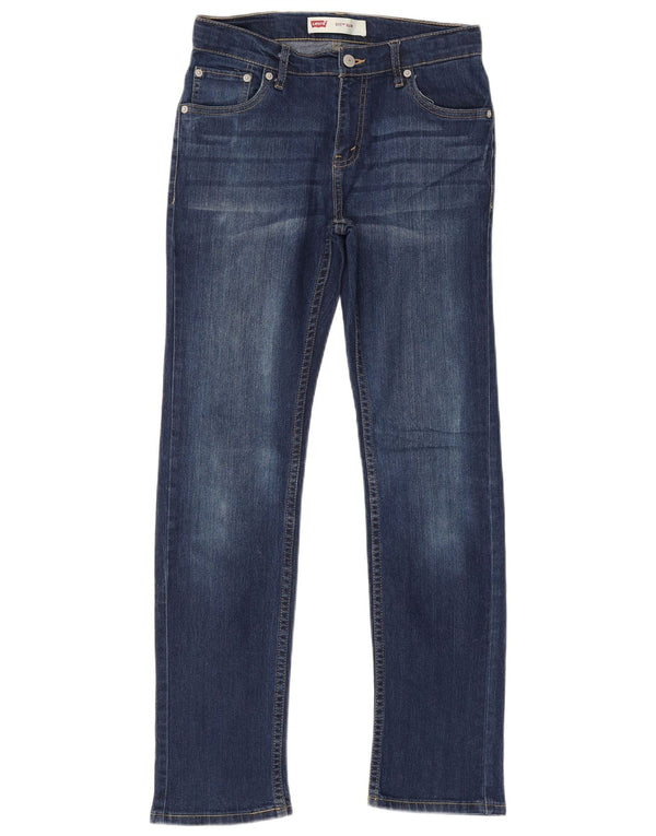 Levi's Boys 511 Slim Jeans 13-14 år W28 L29 Blå Bomuld