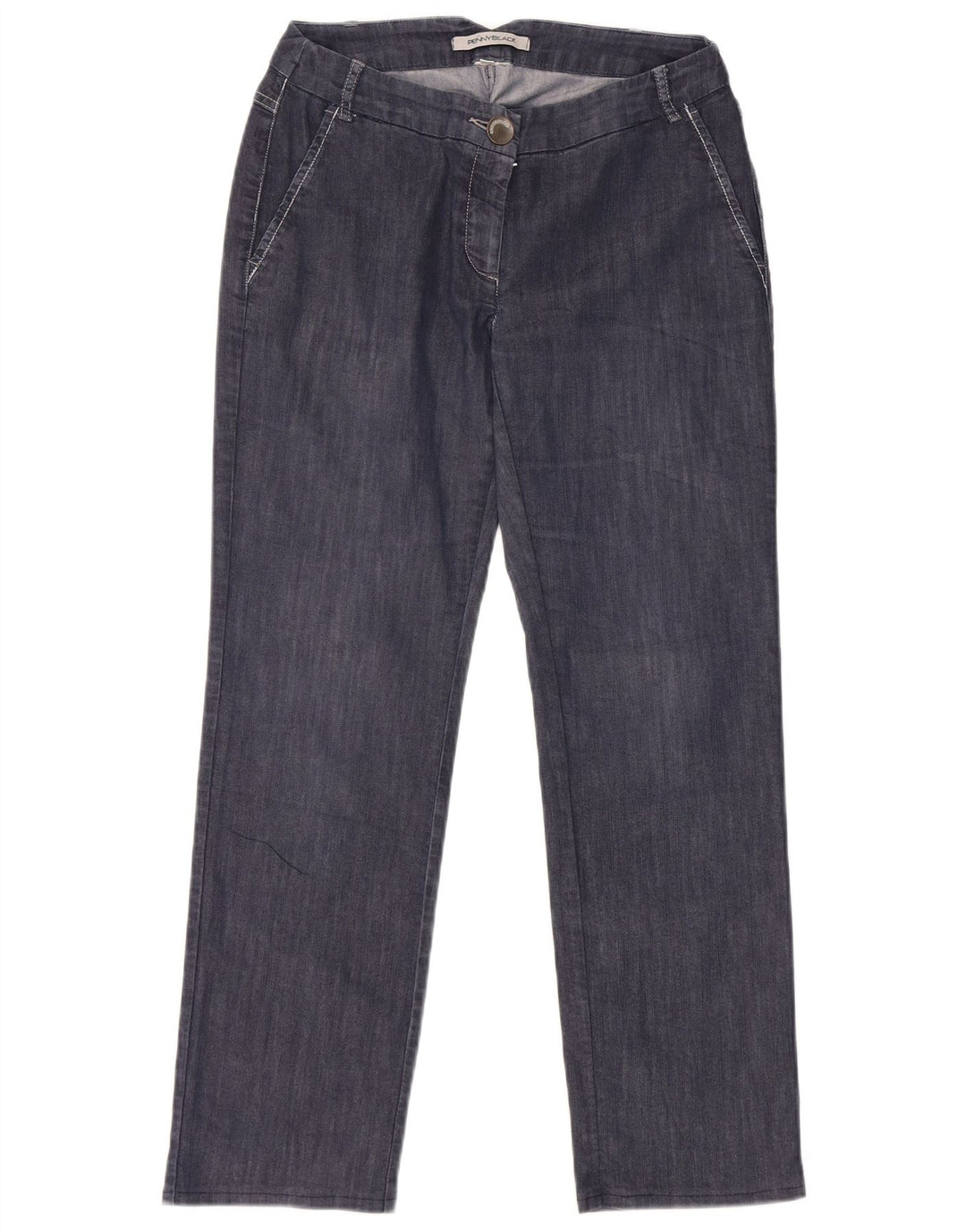 Penny Black Dame Straight Jeans IT 40 Small W28 L26 Navy Blue
