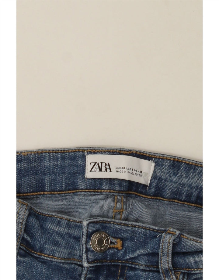 ZARA Womens Skinny Jeans EU 38 Small W28 L27 Blue Vintage Zara and Second-Hand Zara from Messina Hembry 