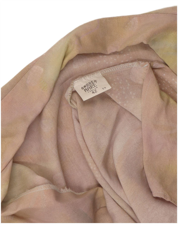 Andrea Mare Dame Skjorte Bluse IT 42 Medium Flerfarvet Tie Dye