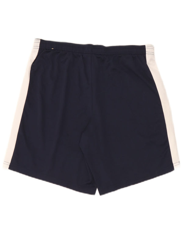 Nike Mens Dri Fit Slim Fit Sport Shorts Medium Navy Blue Colourblock