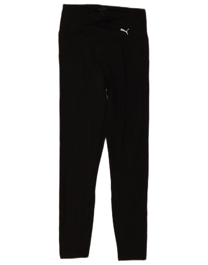 Puma Dame Leggings UK 4 XS Sort Polyester