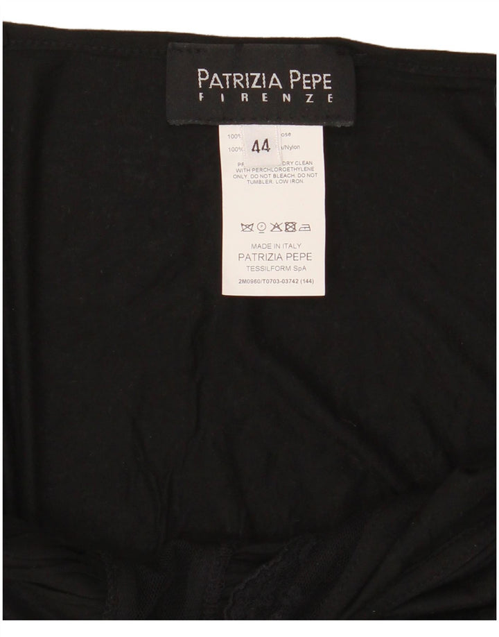Patrizia Pepe Dame Cami Top IT 44 Medium Sort Viscose