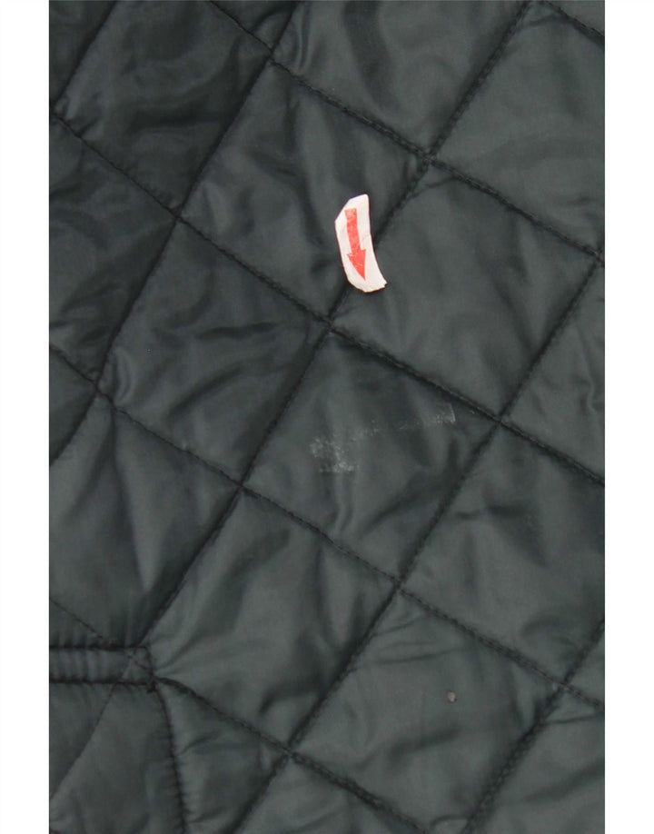 Henri Lloyd Herre quiltet jakke UK 36 Lille grøn nylon