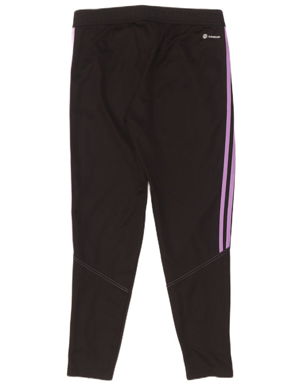 Adidas Træningsdragtsbukser til kvinder UK 12/14 Medium Sort Polyester