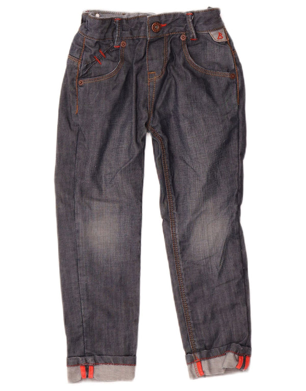 Ted Baker drenge lige jeans 4-5 år W20 L18 marineblå bomuld