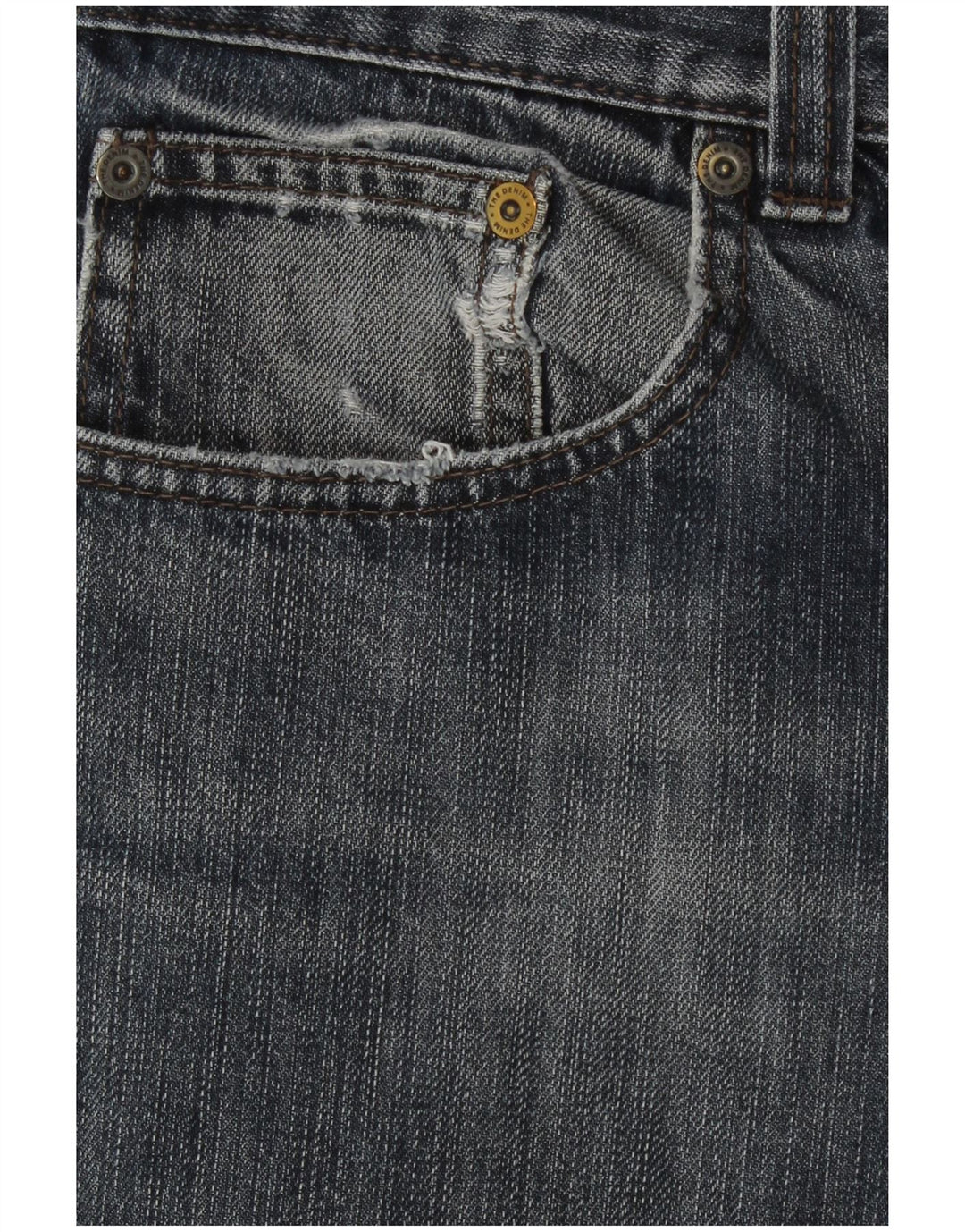 C&A Straight Jeans til mænd W37 L30 blå bomuld