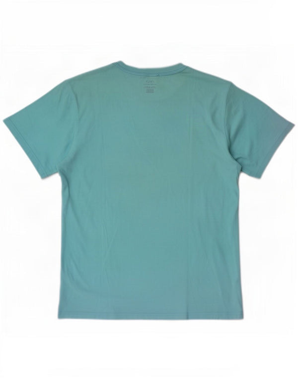 Polo Ralph Lauren drenge grafisk t-shirt top 15-16 år XL blå bomuld