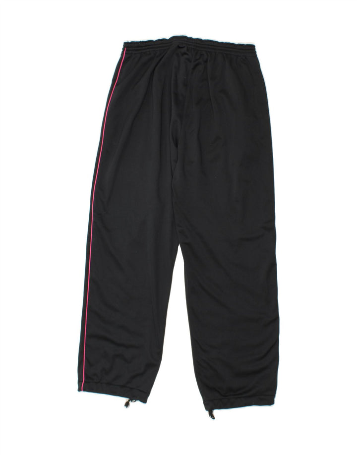 VINTAGE Mens Tracksuit Trousers IT 54 2XL Black Polyester Vintage Vintage and Second-Hand Vintage from Messina Hembry 
