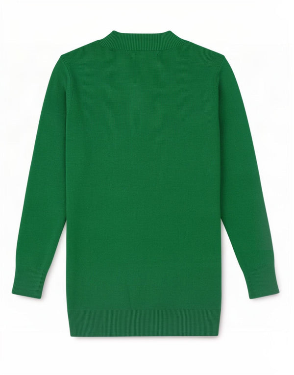 Marks & Spencer Dame V-hals sweater UK 10 Small Green Viscose